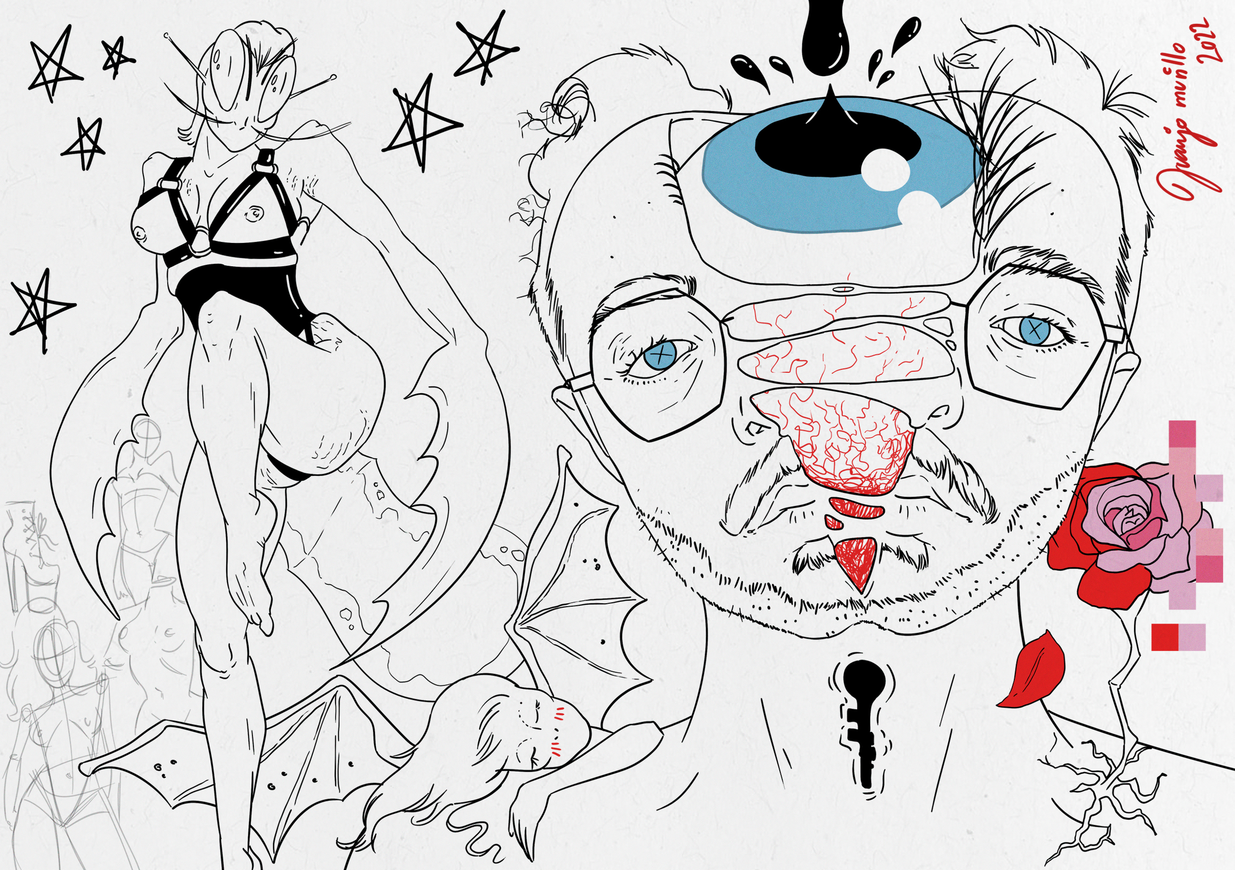 boceto aleatorio 1 (creatividad) POSTAL copia